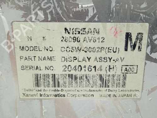 Display monitor NISSAN PRIMERA (P12) 2.2 Di | BP11647973C48 - Image 3