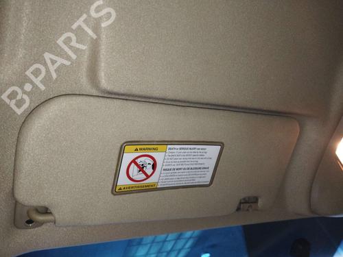 Left sun visor SSANGYONG RODIUS I 2.7 Xdi | BP19647929I1 - Image 2