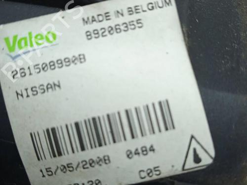 Used Left front fog light NISSAN X-TRAIL II (T31) [2007-2018]  11160734