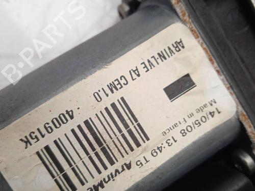 Front left window mechanism PEUGEOT 207 (WA_, WC_) 1.6 16V | BP11166260C22