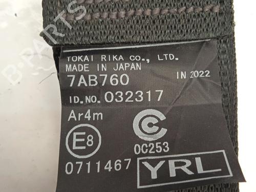 Rear left seatbelt TOYOTA YARIS (_P21_, _PA1_, _PH1_) 1.5 Hybrid (MXPH10, MXPH11) | BP32349254I29