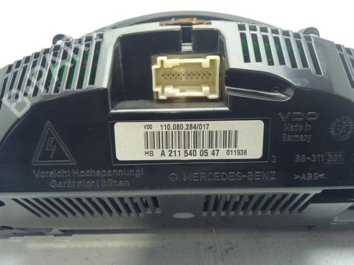 Instrument cluster MERCEDES-BENZ E-CLASS (W211)  | BP16444677C47 