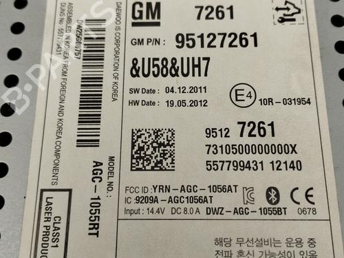 Radio CHEVROLET AVEO Hatchback (T300) 1.2 | BP24371759E6