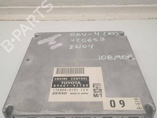Used Engine control unit (ECU) TOYOTA RAV 4 II (_A2_) 2.0 D 4WD (CLA20_, CLA21_, CLA20R, CLA21R) (116 hp) 11155390