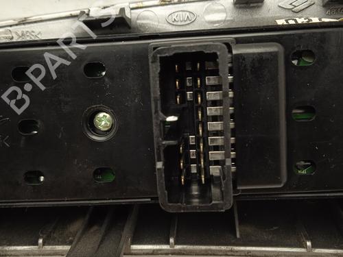 Left front window switch KIA SPORTAGE II (JE_, KM_) 2.0 CRDi | BP4355619I27 - Image 2