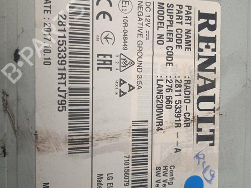 Radio DACIA SANDERO II | BP11161759E6