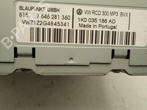 Used Radio VW JETTA III (1K2) 1.9 TDI (105 hp) 4345126