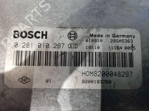 Used Engine control unit (ECU) RENAULT LAGUNA II (BG0/1_) [2001-2007]  11157657