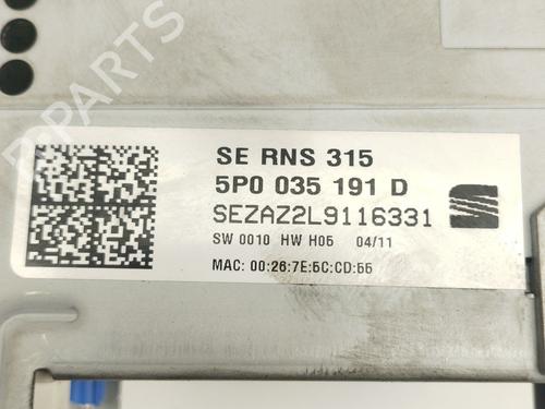 Radio SEAT LEON (1P1) 1.6 TDI | BP36529006E6 - Image 4