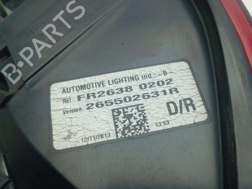 Right taillight RENAULT CLIO IV (BH_) 1.5 dCi 90 | BP25266466C35