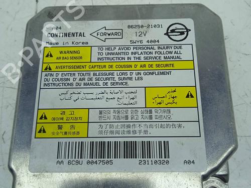 Used ECU airbags SSANGYONG RODIUS I 2.7 Xdi (165 hp) 4337592