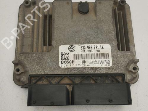 Used Engine control unit (ECU) SEAT LEON (1P1) 1.9 TDI (105 hp) 18735569