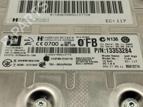 Electronic module OPEL INSIGNIA A (G09) | BP26130847M83 - Image 2