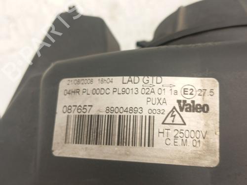 Left headlight PEUGEOT 607 (9D, 9U) 2.2 HDi | BP31620043C28  - Image 8