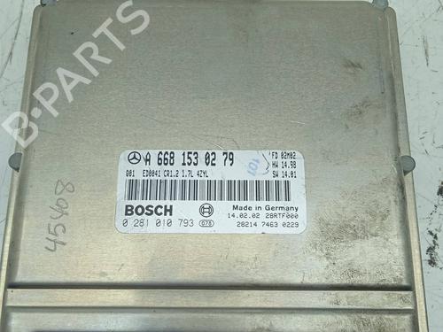 Used Engine control unit (ECU) MERCEDES-BENZ A-CLASS (W168) A 170 CDI (168.009, 168.109) (95 hp) 4346004