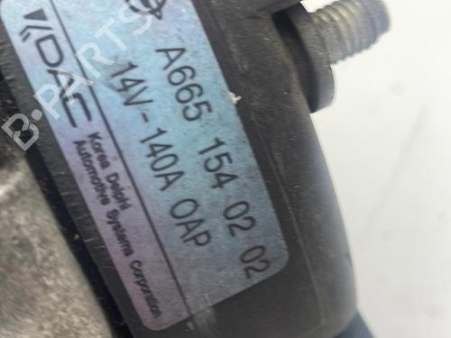 Alternator SSANGYONG RODIUS I 2.7 Xdi | BP4354074M7 - Image 2