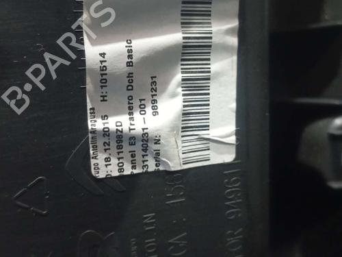 Rear right panel CITROËN C4 CACTUS | BP31618721C61 - Image 2