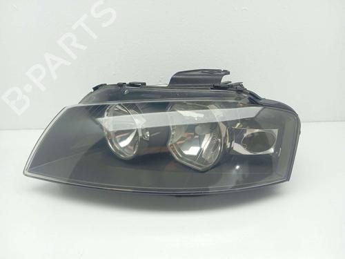 Used Left headlight AUDI A3 (8P1) 1.9 TDI (105 hp) 31906945
