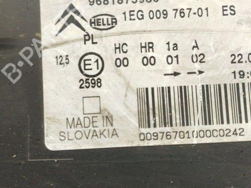 Left headlight CITROËN C3 Picasso (SH_) | BP31621210C28 - Image 5