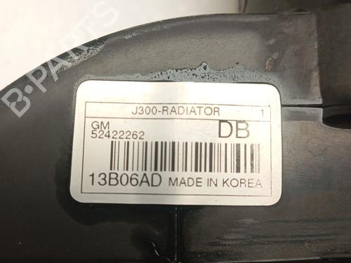 Water radiator CHEVROLET CRUZE Hatchback (J305)  | BP31620518M31 