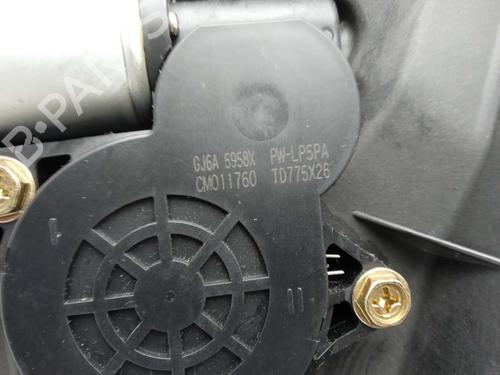 Front left window mechanism MAZDA 3 (BK) 1.6 MZ-CD | BP4347074C22
