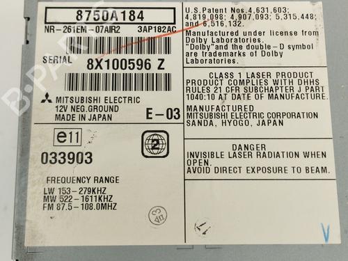 Electronic module MITSUBISHI LANCER VIII (CY_A, CZ_A) | BP35966281M83 - Image 3