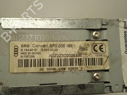 Used Radio AUDI A3 (8P1) 1.9 TDI (105 hp) 4325024