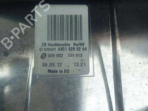 Right taillight SMART FORTWO Coupe (451) 1.0 (451.331, 451.380) | BP31619772C35  - Image 7