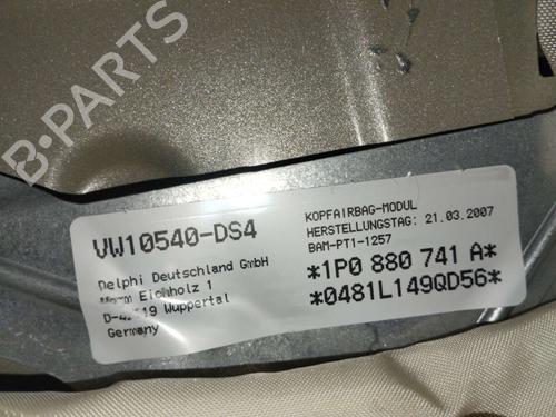 Used Left curtain airbag SEAT LEON (1P1) 1.9 TDI (105 hp) 18735577