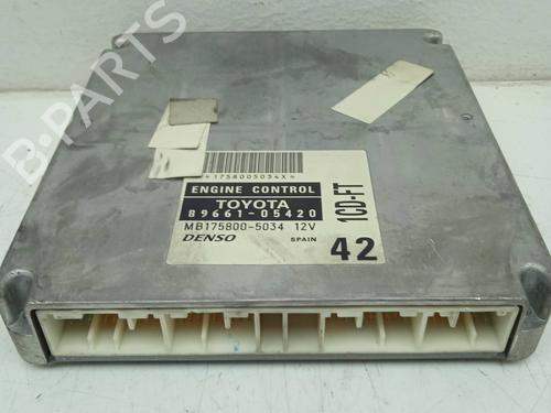Used Engine control unit (ECU) TOYOTA AVENSIS Saloon (_T25_) 2.0 D-4D (CDT250_, CDT250R) (116 hp) 4277038