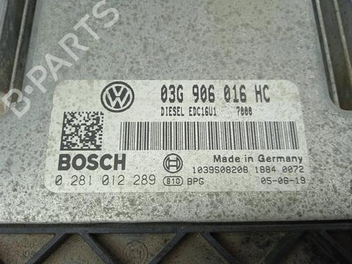 Engine control unit (ECU) SEAT ALTEA (5P1) 1.9 TDI | BP15401022M57