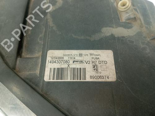Right headlight PEUGEOT 807 (EB_) | BP31617492C29