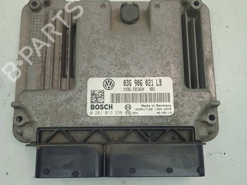 Engine control unit (ECU) SKODA OCTAVIA II (1Z3) 1.9 TDI | BP15186396M57