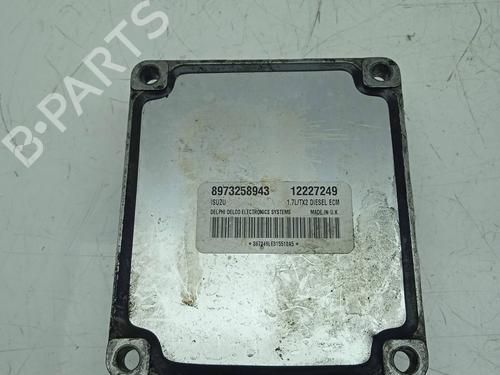 Used Engine control unit (ECU) OPEL MERIVA A MPV (X03) 1.7 DTI (E75) (75 hp) 4346795