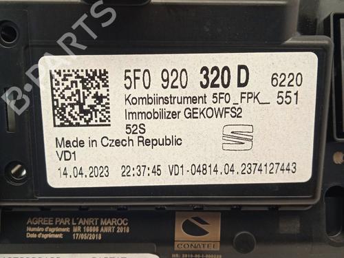 Instrument cluster SEAT ATECA (KH7, KHP) 1.5 TSI | BP33984067C47 - Image 9