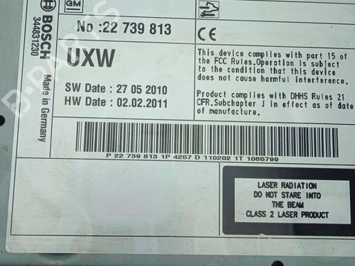 Radio OPEL INSIGNIA A (G09) | BP32188811E6