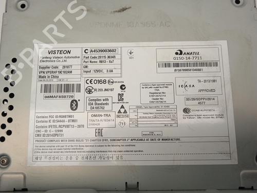 Radio SMART FORFOUR Hatchback (453) 0.9 (453.044, 453.053) | BP34100755E6  - Image 5