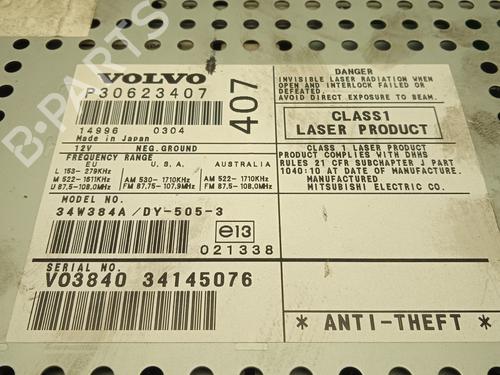 Used Radio Radio VOLVO S40 I (644) 1.9 DI (115 hp) 4305522 4305522