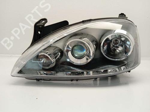 Used Left headlight OPEL CORSA C (X01) [2000-2009]  24664471