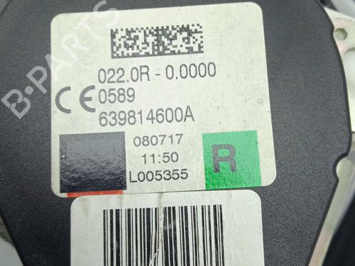 Rear right seatbelt CITROËN C3 III (SX) 1.2 VTi 82 | BP32507844I28