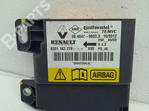 Used ECU airbags DACIA SANDERO II 1.5 dCi 75 / Blue dCi 75 (B8JW, B8M4, B8AH, B8M7, B8M6) (75 hp) 4307469