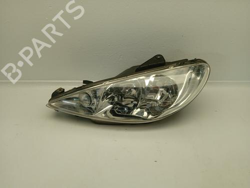 Used Left headlight PEUGEOT 206 Hatchback (2A/C) [1998-2012]  31615344