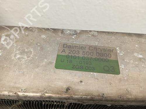 Intercooler MERCEDES-BENZ C-CLASS (W203) C 200 Kompressor (203.045) | BP22389227M30