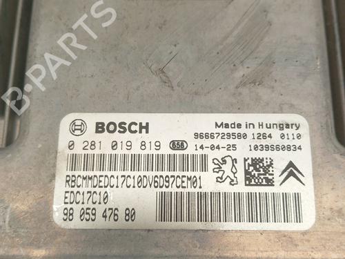 Engine control unit (ECU) CITROËN C3 II (SC_) 1.6 HDi 90 | BP34582737M57  - Image 6