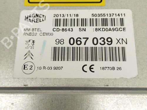 Electronic module PEUGEOT 308 CC (4B_) 1.6 HDi | BP33000405M83 - Image 5