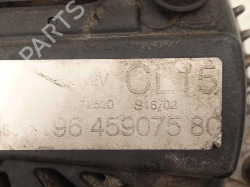 Alternator PEUGEOT 607 (9D, 9U) 2.2 HDi | BP31619610M7 