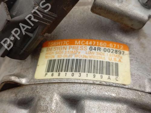 AC compressor JEEP CHEROKEE (KL) 2.0 CRD 4x4 | BP4370968M34