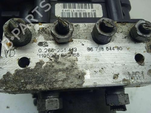ABS pump CITROËN C5 III (RD_) 2.0 HDi 140 (RDRHF8, RDRHFA, RDRHA8, RDRHAJ) | BP11150165M43