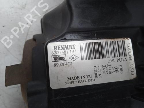 Right headlight RENAULT LAGUNA II (BG0/1_) 1.9 dCi (BG08, BG0G) | BP11165965C29 