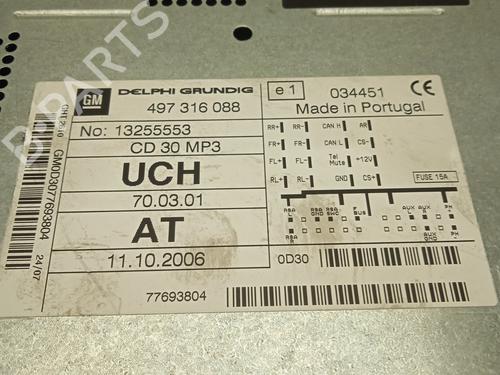 Used Other Other OPEL ASTRA H GTC (A04) [2005-2010] 4314569 4314569
